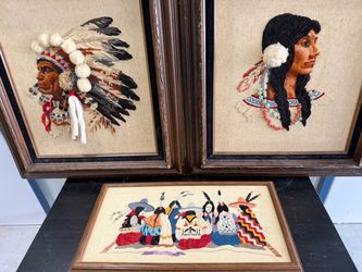 Native American embroidery