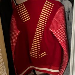 AW07 bullet Embroidery varsity jacket Archive
