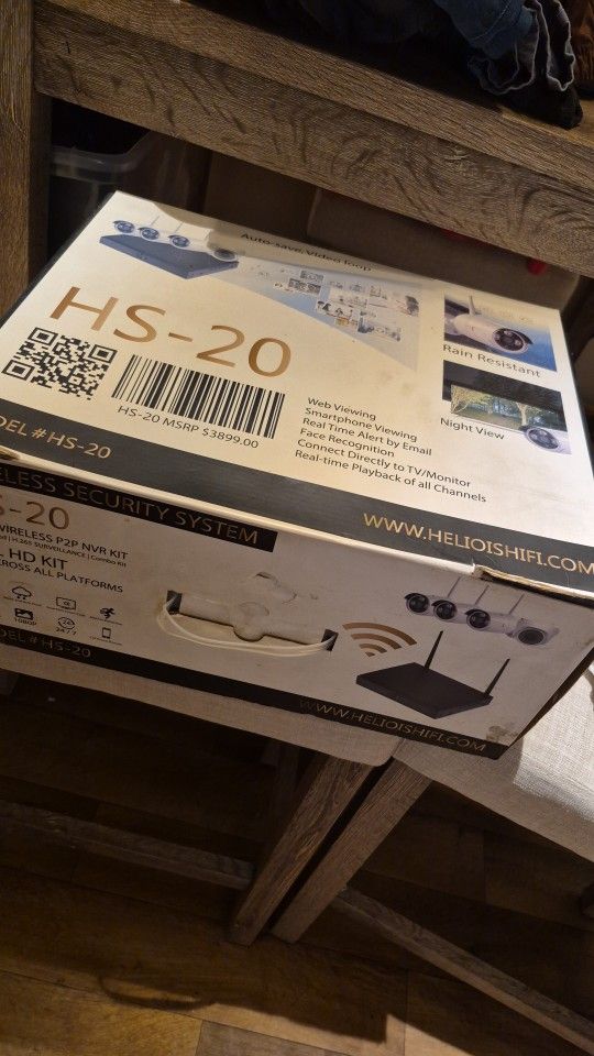 Helios HS-20 Wireless Security System