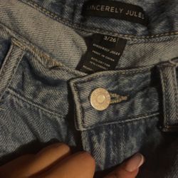 Wide leg / straight leg jeans