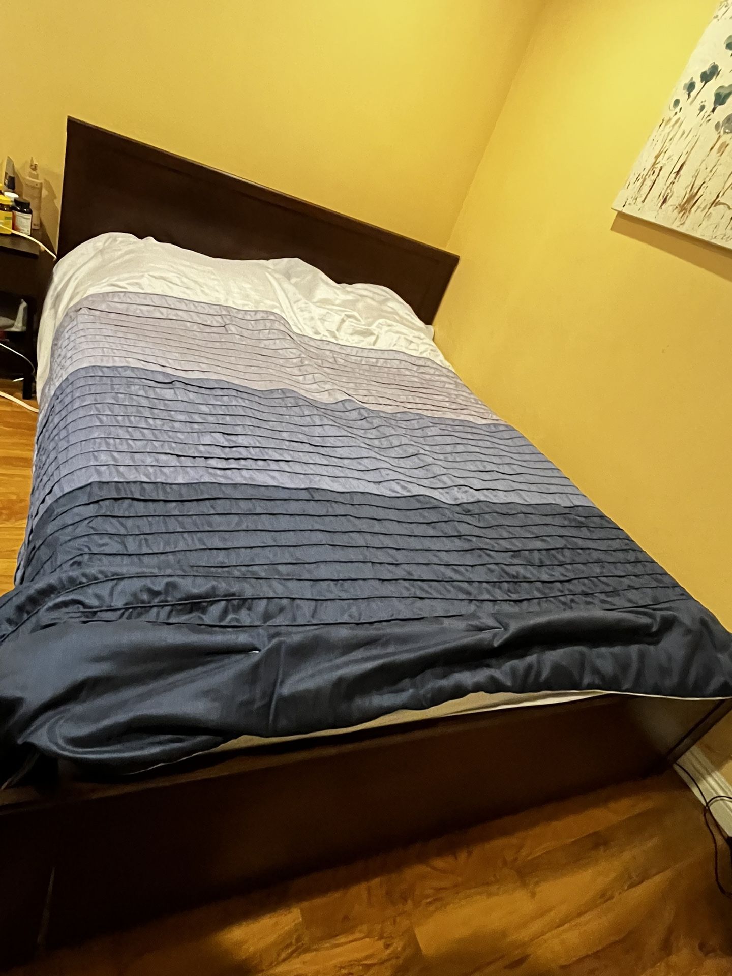 Queen Bed Frame And Mattress