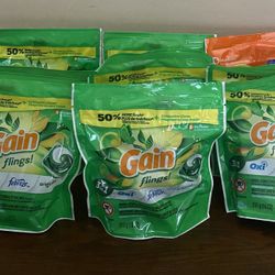 Brand new gain/tide pods. All 10 for $50. Price is firm. Higley and ray. :)