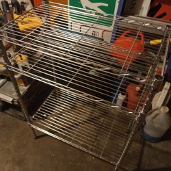 Three Tier Steel Wire Shelving