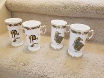4 Royal Tara  Irish Coffee Cups