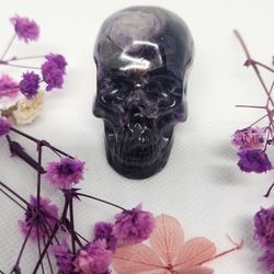 Crystal Skull Amethyst Beautiful (Small)