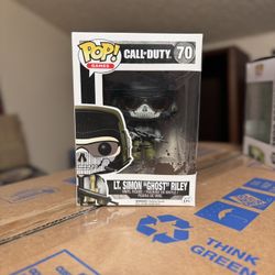 Modern Warfare 2 Funko Pop: Lt. Simon “Ghost” Riley