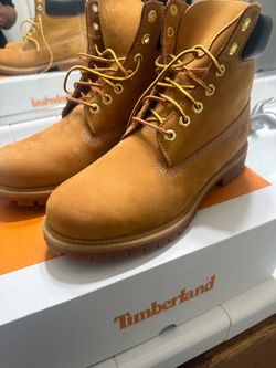 Timberland Classic Wheat Nubuck Boots 6 Inch