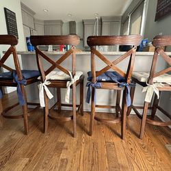 4 counter-height chairs