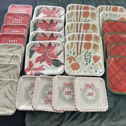 Nice Lot of Hallmark Holiday Paper Plates. $20 for the lot.