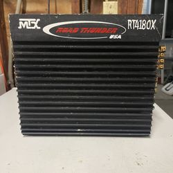 4 Channel Amplifier  MTX ROADTHUNDER RT4180X 4 Channel Amp