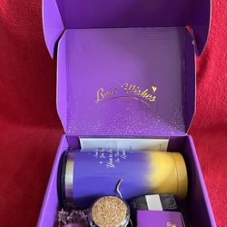 “Just For You” Scented Gift Set Purple Decorative Box
