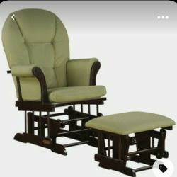 Rocking Chair with foot stool.