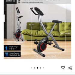 FREE FOLDABLE EXERCISE BIKE 