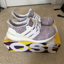 Ultra boost 4.0 White Multicolor Size 8.5