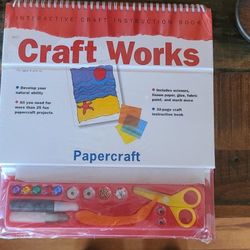 Craft Works Interactive Craft Instruction Book