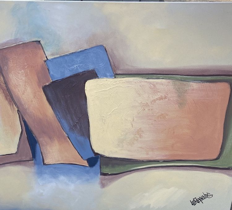 Canvas Painting Can Be Hung, Vertical Or Horizontal40”x50”