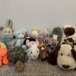 13 Stuffed Animals
