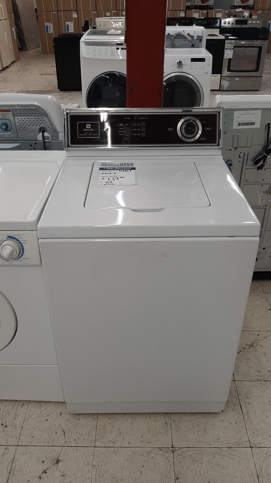 Refurbished 80's Maytag washing machine