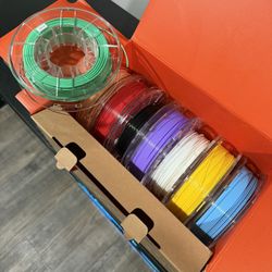 3D Printer Food Filament 7 Color Spools