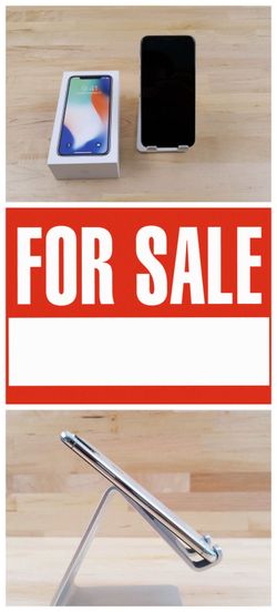 Apple iPhone X - 256GB - Silver
