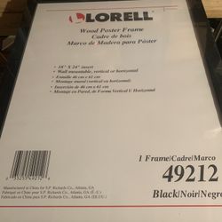 18 X 24 Wood Poster Frames (3)
