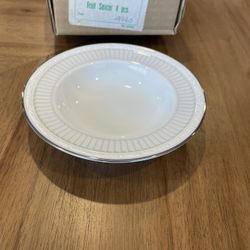 Noritake Sheridan Platinum Fruit Saucer 