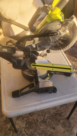 Ryobi 10 Amp Corded 7-1/4" Sliding Miter Saw W/LED Cutline Indicator!!!