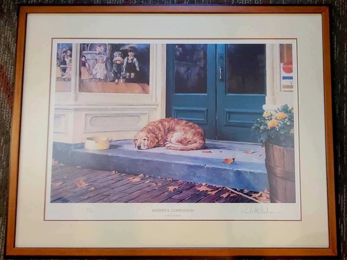Paul McGehee Faithful Companion signed and numbered print