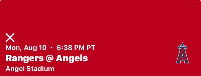 Angels Vs Texans