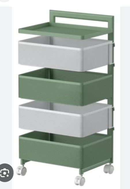 5 Tier Rolling Cart