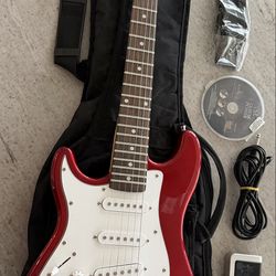SX VTG Series Lefty Mini Electric Guitar
