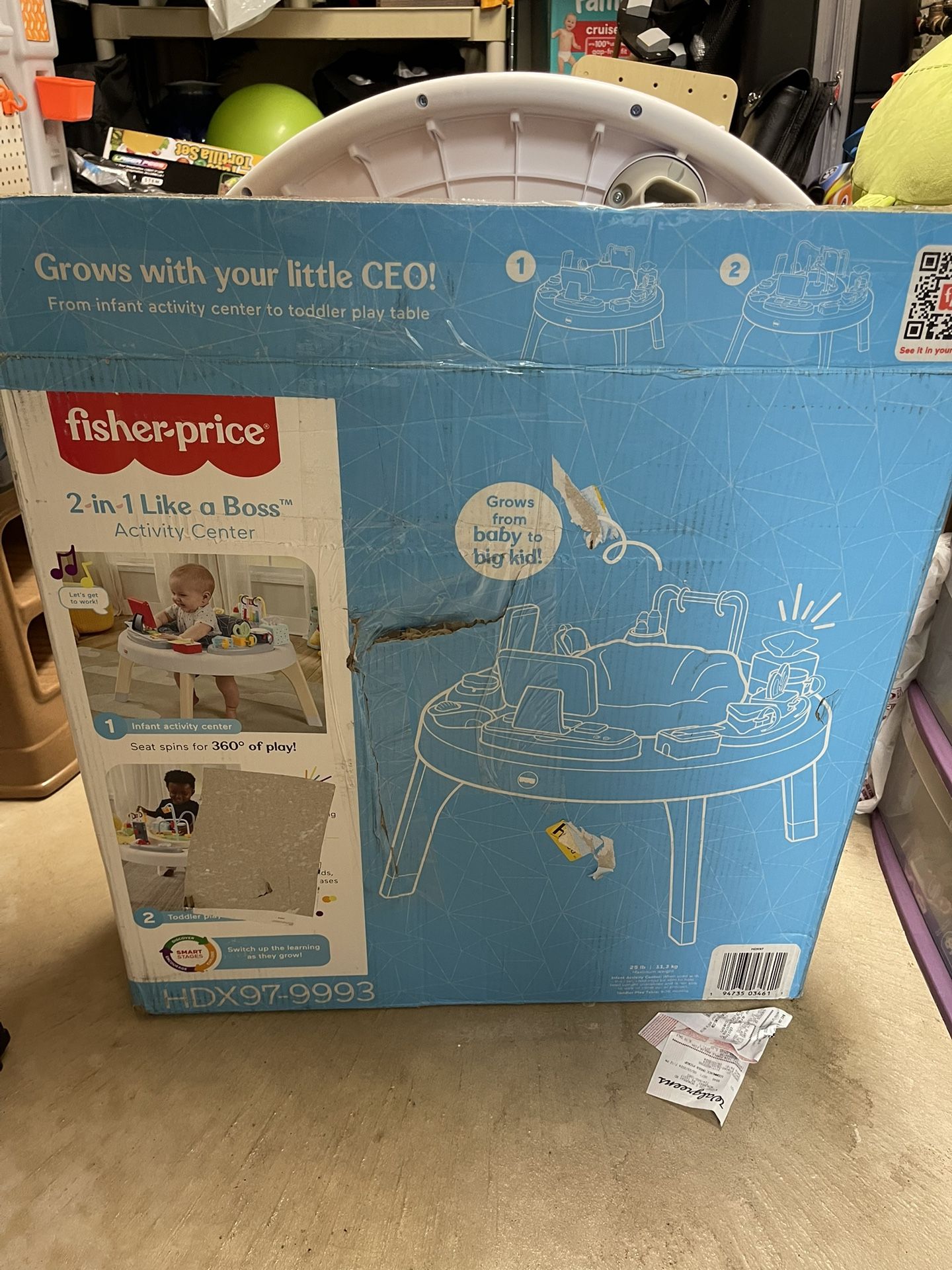 2 In 1 Baby Activity Center