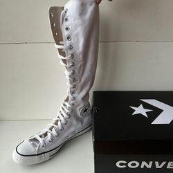 Converse Chuck Taylor All Star XX HI White High Top Shoes Women's Size 8M 10W