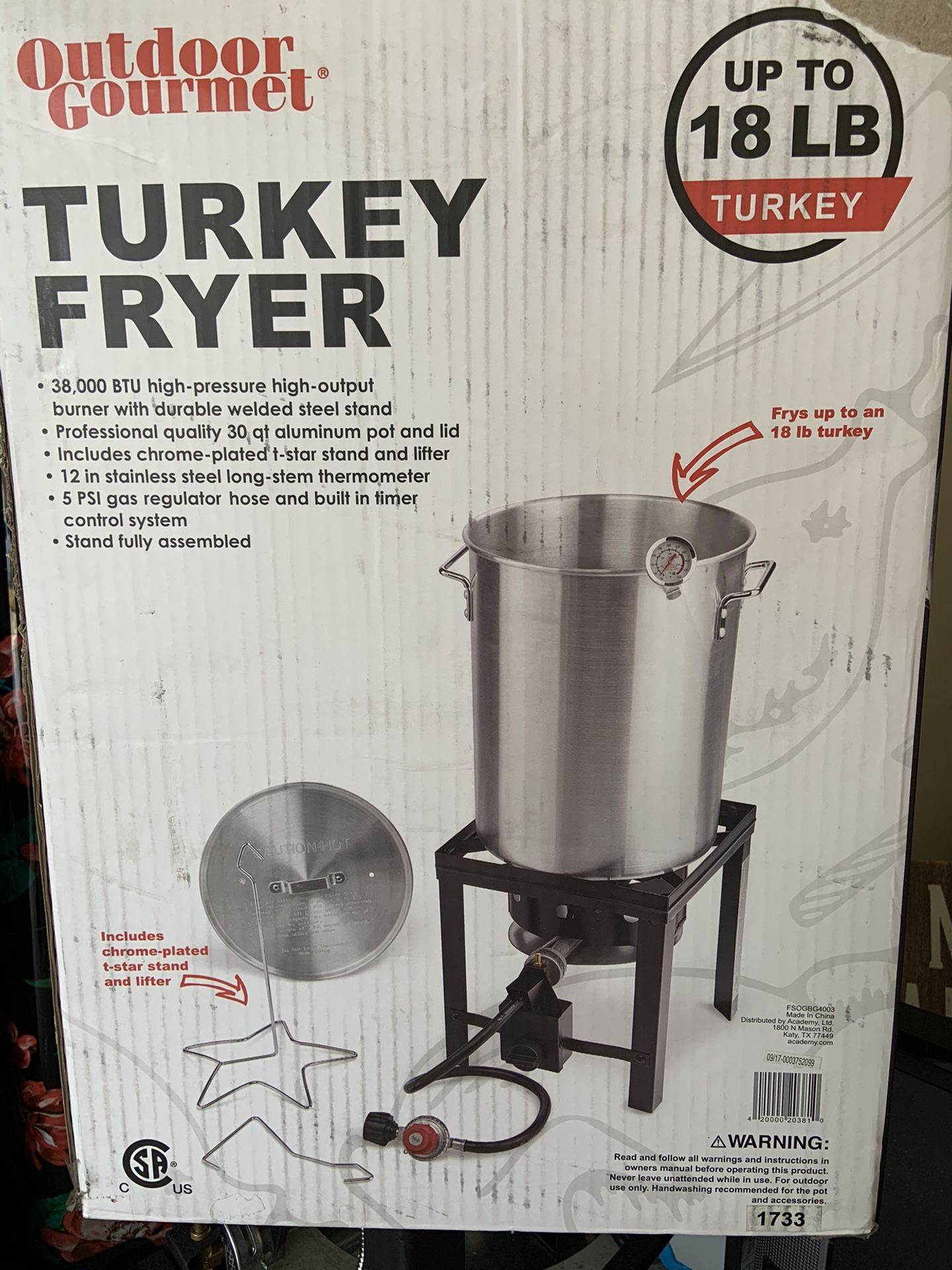 Turkey fryer