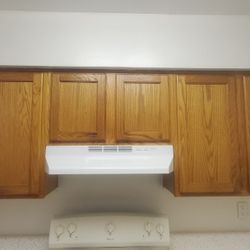 top cabinets and botom