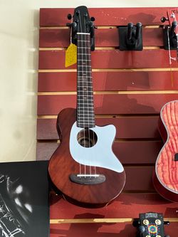 Solid koa body tenor ukulele
