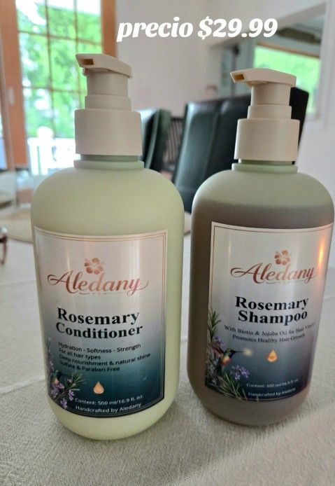 ROSEMARY SHAMPOO Y ACONDICIONADOR