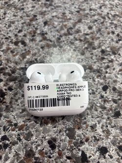 Apple AirPod pros no charger
