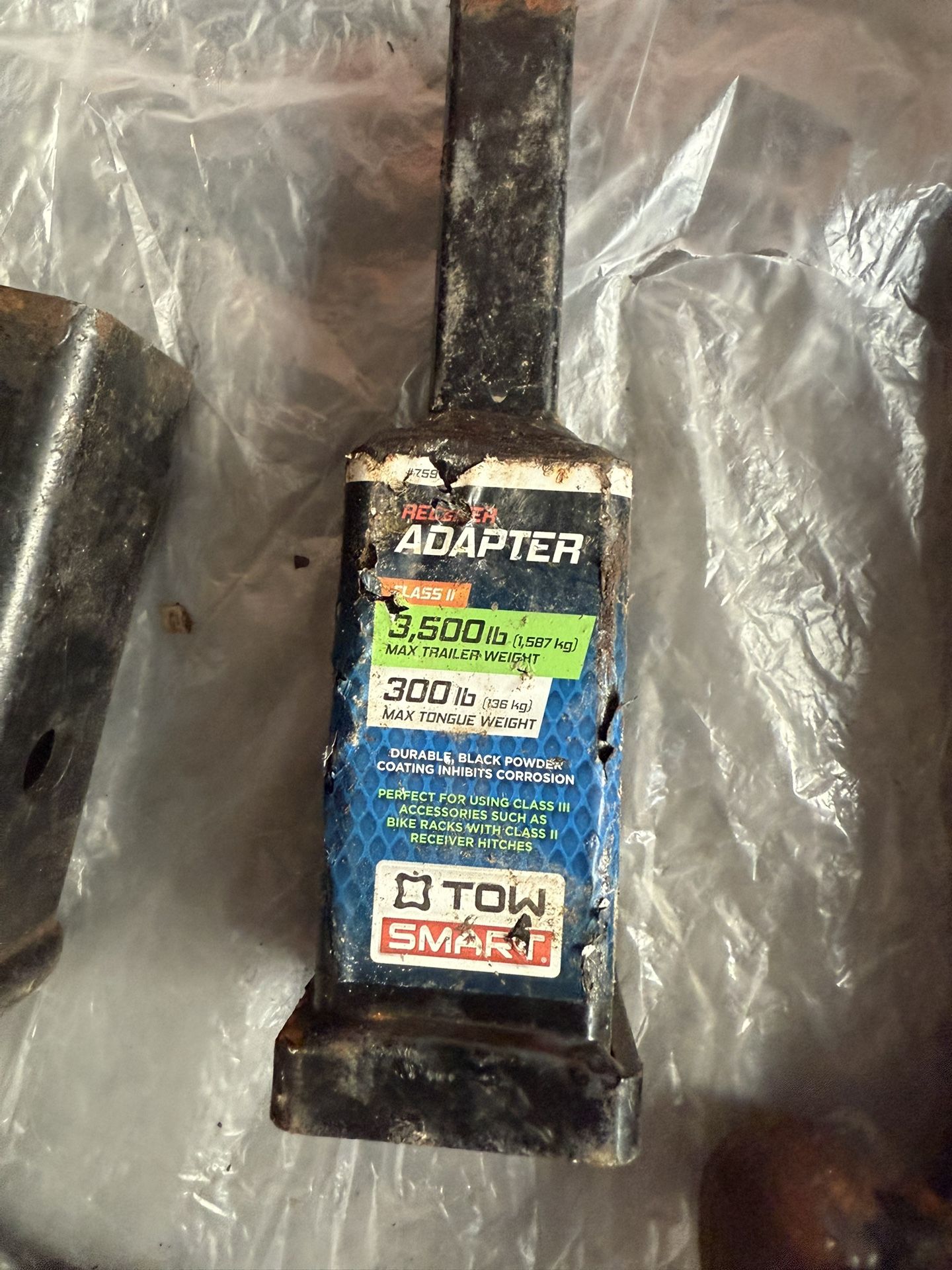 1/4 inch to 2 inch Trailer Hitch Receiver Adapter / Extension