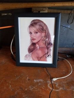 Autograph Photo Of Cameron Diaz From The Movie The Mask