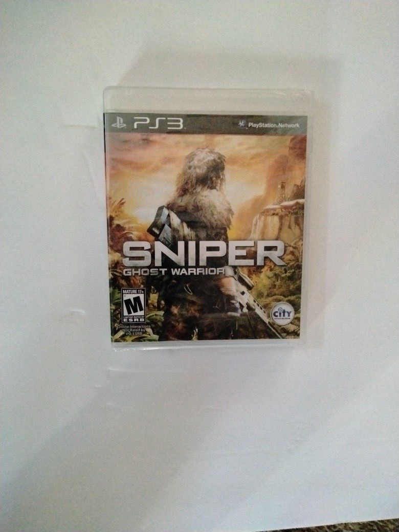 Sniper Ghost Warrior PS3