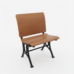 School Seat,vintage Childs Folding School Seat 