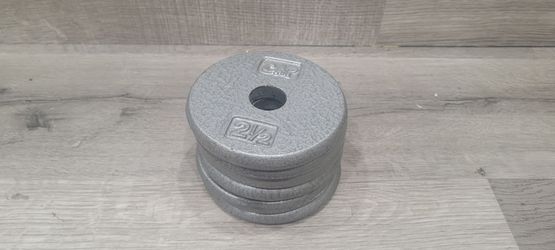 Set of Six (6) CAP 2.5 lb Olympic Plate Weights