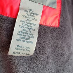 Pink Champion snow jacket