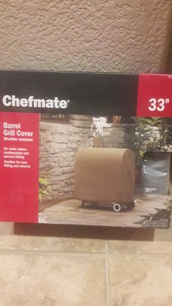 CHEFMATE BARREL GRILL COVER
