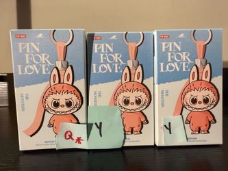 Pin For Love Plush Pendant Labubu (Q, Y)