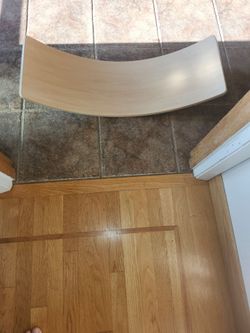 Montessori Curved Balance / Wobble Board w/ $35 Floor Protector Pd$289