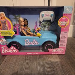 Barbie RC SUV With Dolls