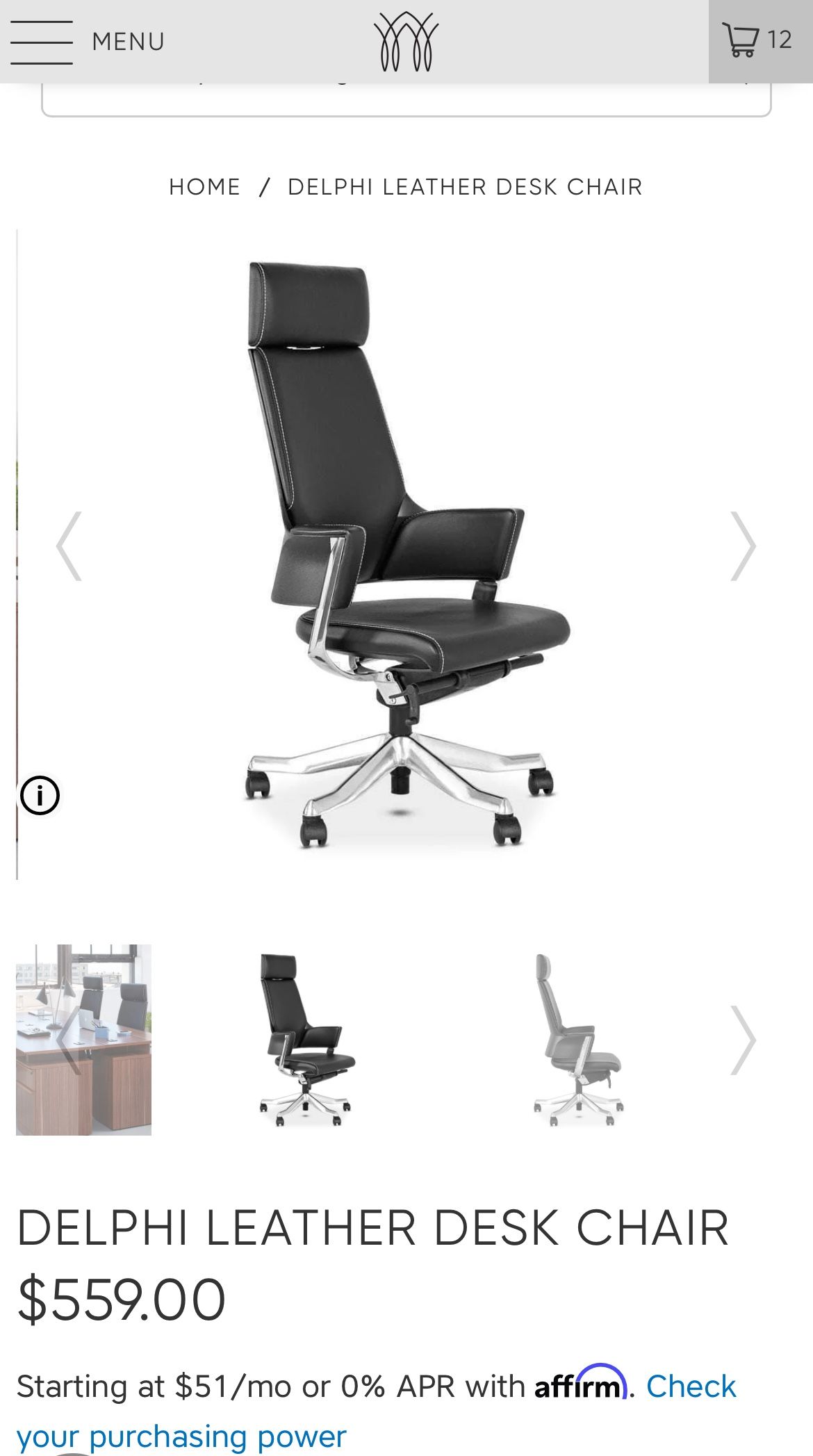 Scandinavian Designs Office Chair 