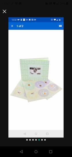 Baby Photo Book With Stickers - New